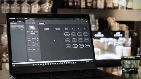 Tema på roadshow, installert lyd